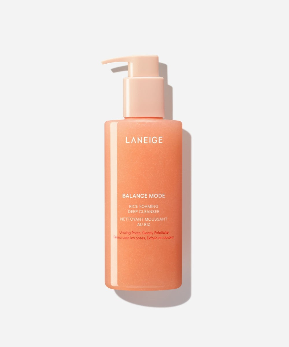 Balance Mode Rice Foaming Deep Cleanser
