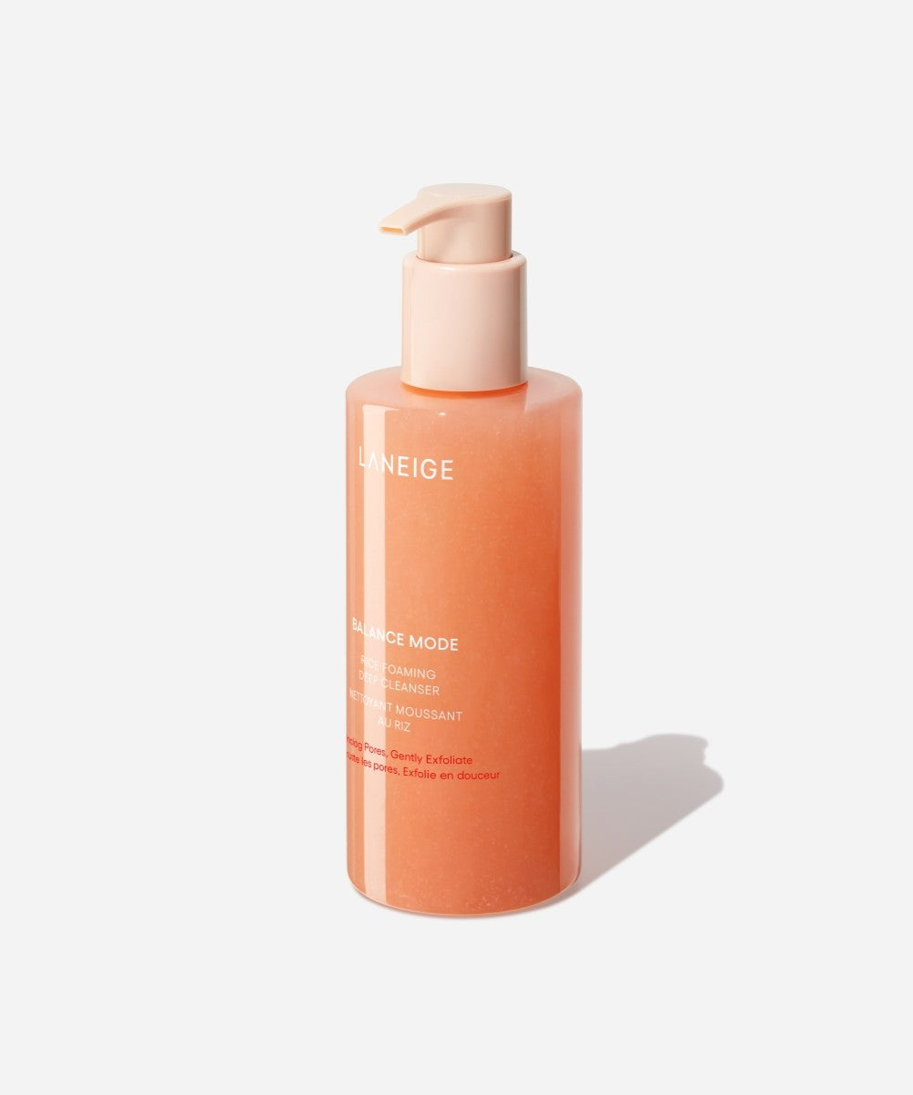 Balance Mode Rice Foaming Deep Cleanser