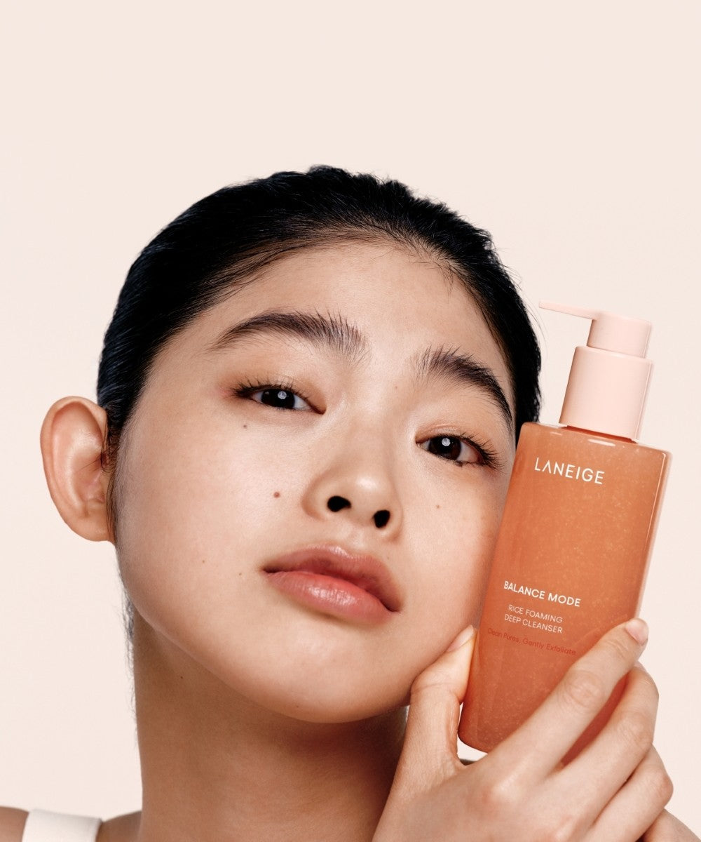 Balance Mode Rice Foaming Deep Cleanser