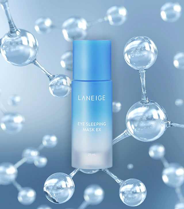 Eye Moisture Wrap™ wraps the skin around the eye area with a layer of moisture