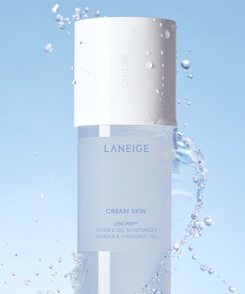 Cream Skin Zincpep™ Toner & Gel Moisturizer