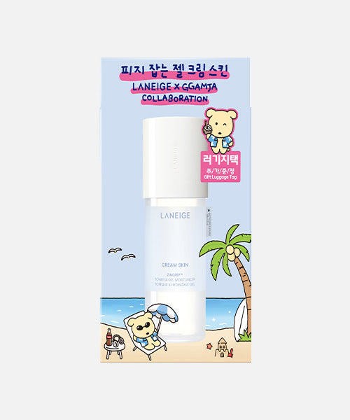 [LANEIGE X GGAMJA] Cream Skin Zincpep™ Toner & Gel Moisturizer